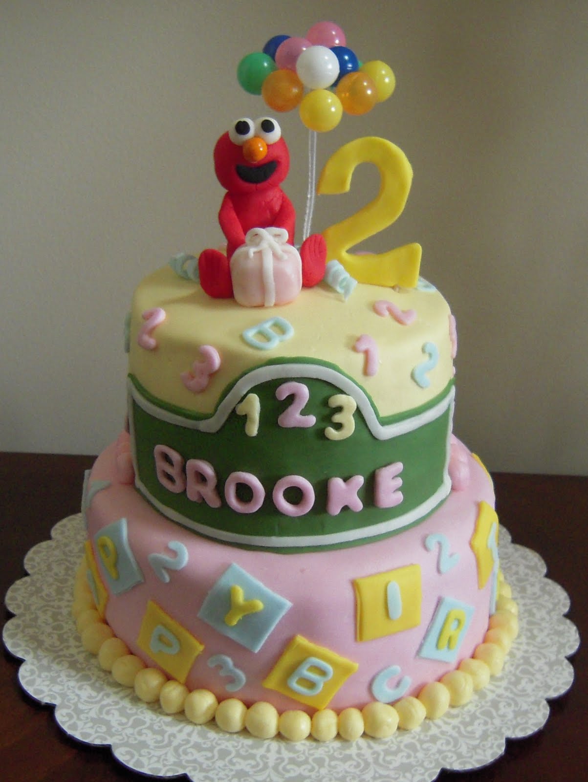 Elmo Birthday Cake