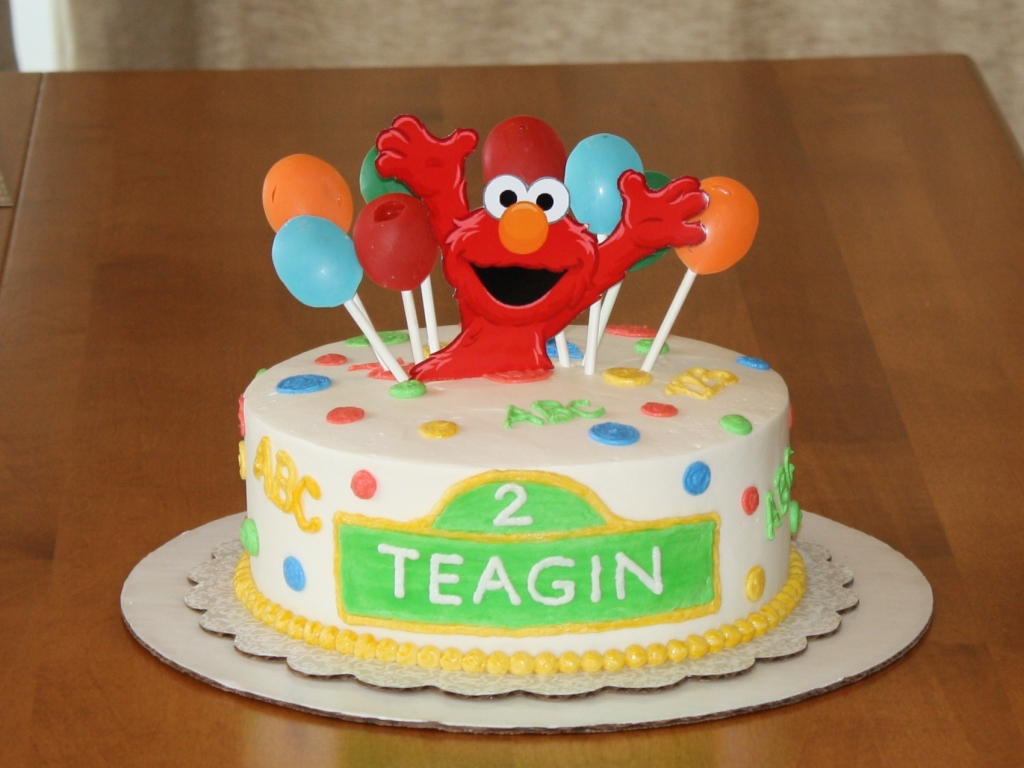 Elmo Birthday Cakes Ideas