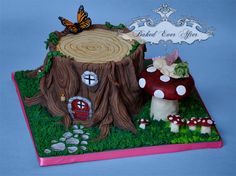 Enchanted Fairy Forest Cake