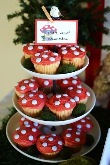 Fairy Birthday Party Cupcakes