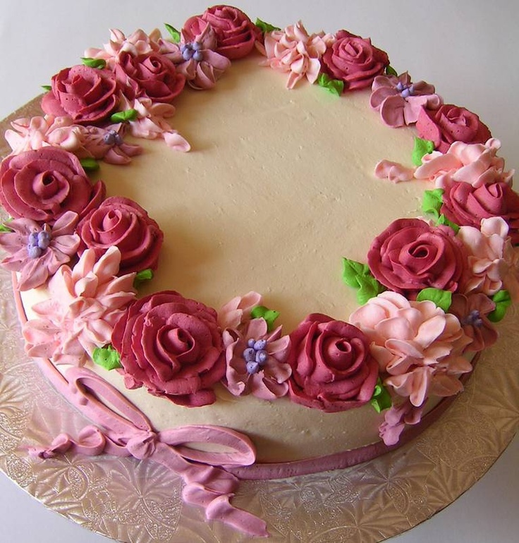 Floral Buttercream Cake