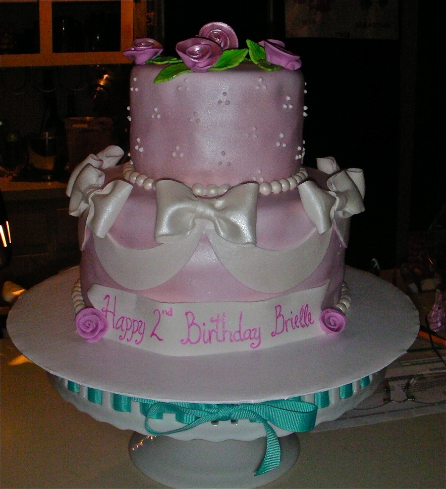 Girly Birthday Cake