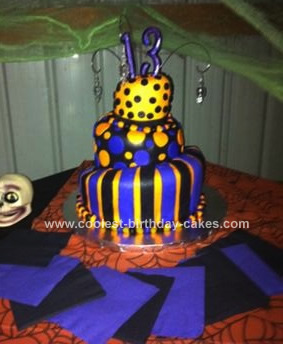 7 Photos of Halloween 13th Birthday Cakes