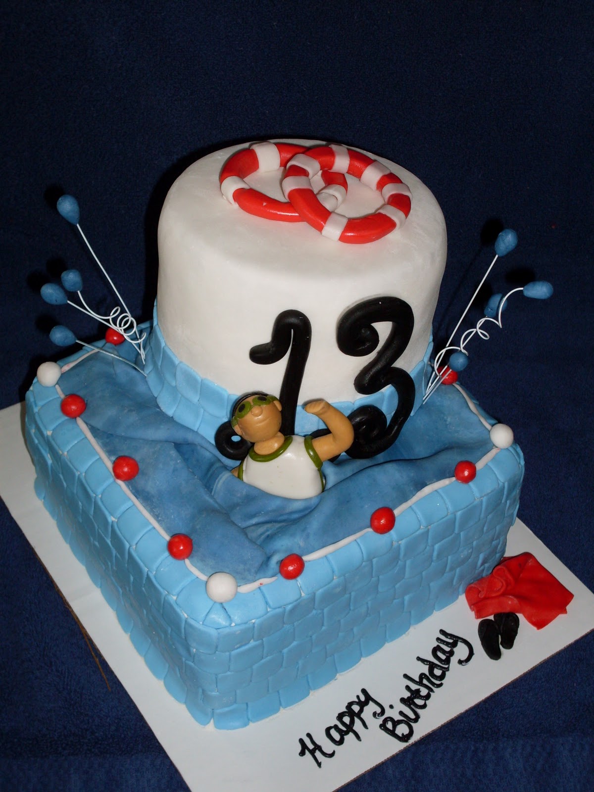 Happy 13th Birthday Cake