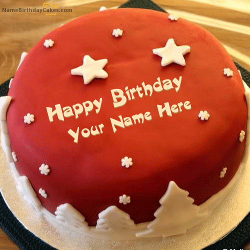 Happy Birthday Cake with Name