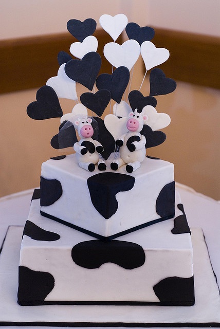 Happy Birthday Cow Cake