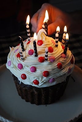 9 Photos of Happy Birthday Jumbo Cupcakes