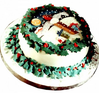 Happy Christmas Birthday Cakes