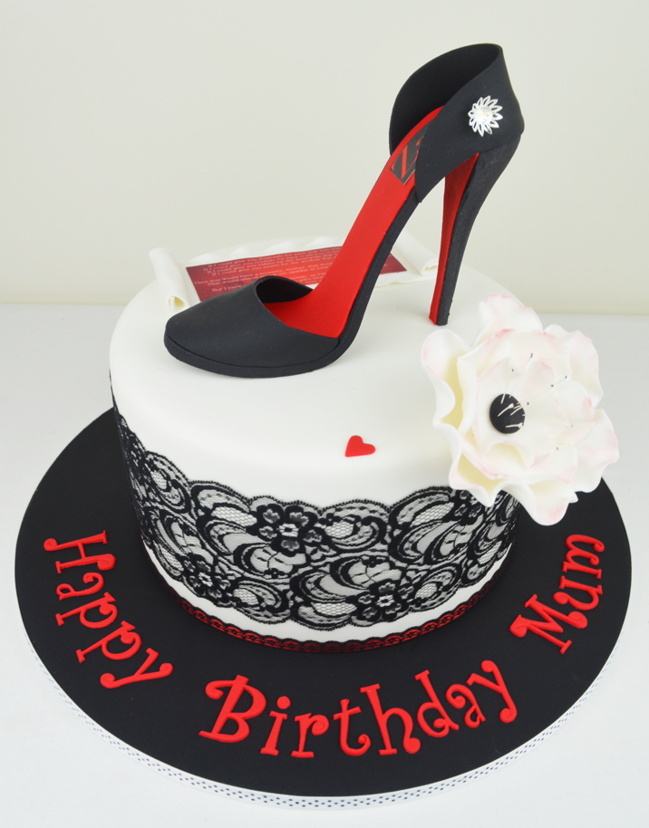 High Heel Birthday Cake