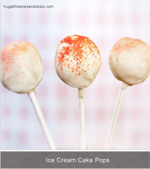 Ice Cream Cake Pops