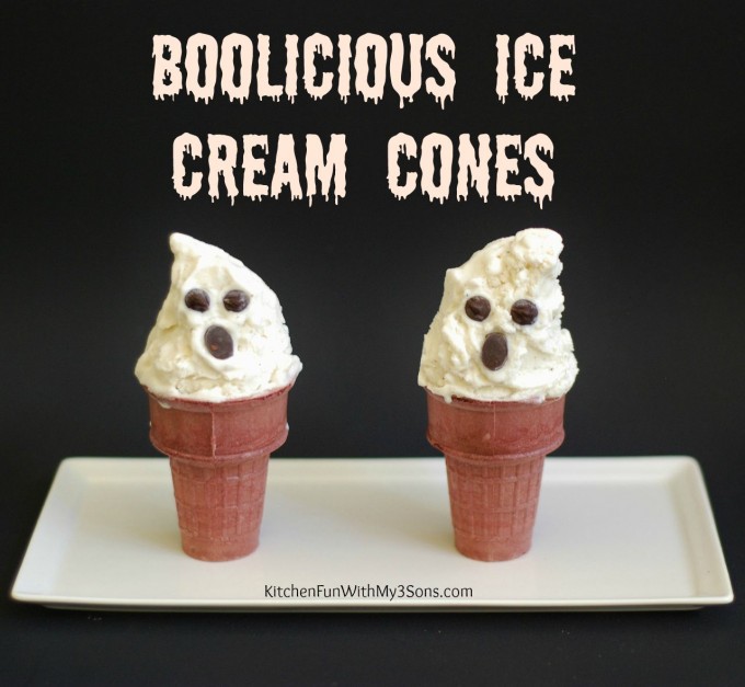 Ice Cream Cone Cupcakes Halloween