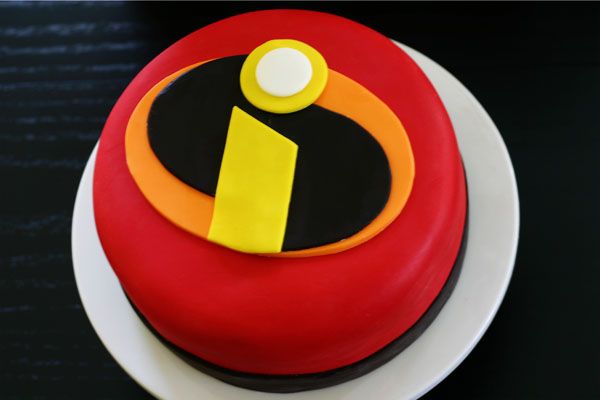 Incredibles Birthday Party Cake