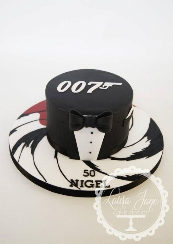 James Bond Cake