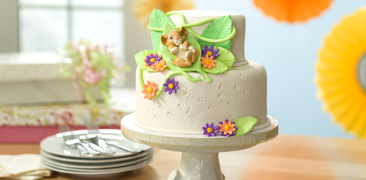 Lion King Baby Shower Cake