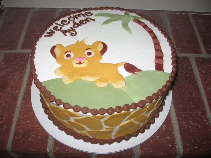 Lion King Cake Baby