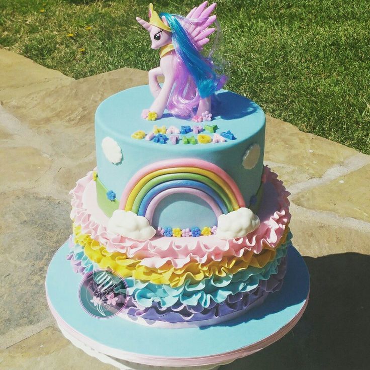 Little Pony Birthday Cake