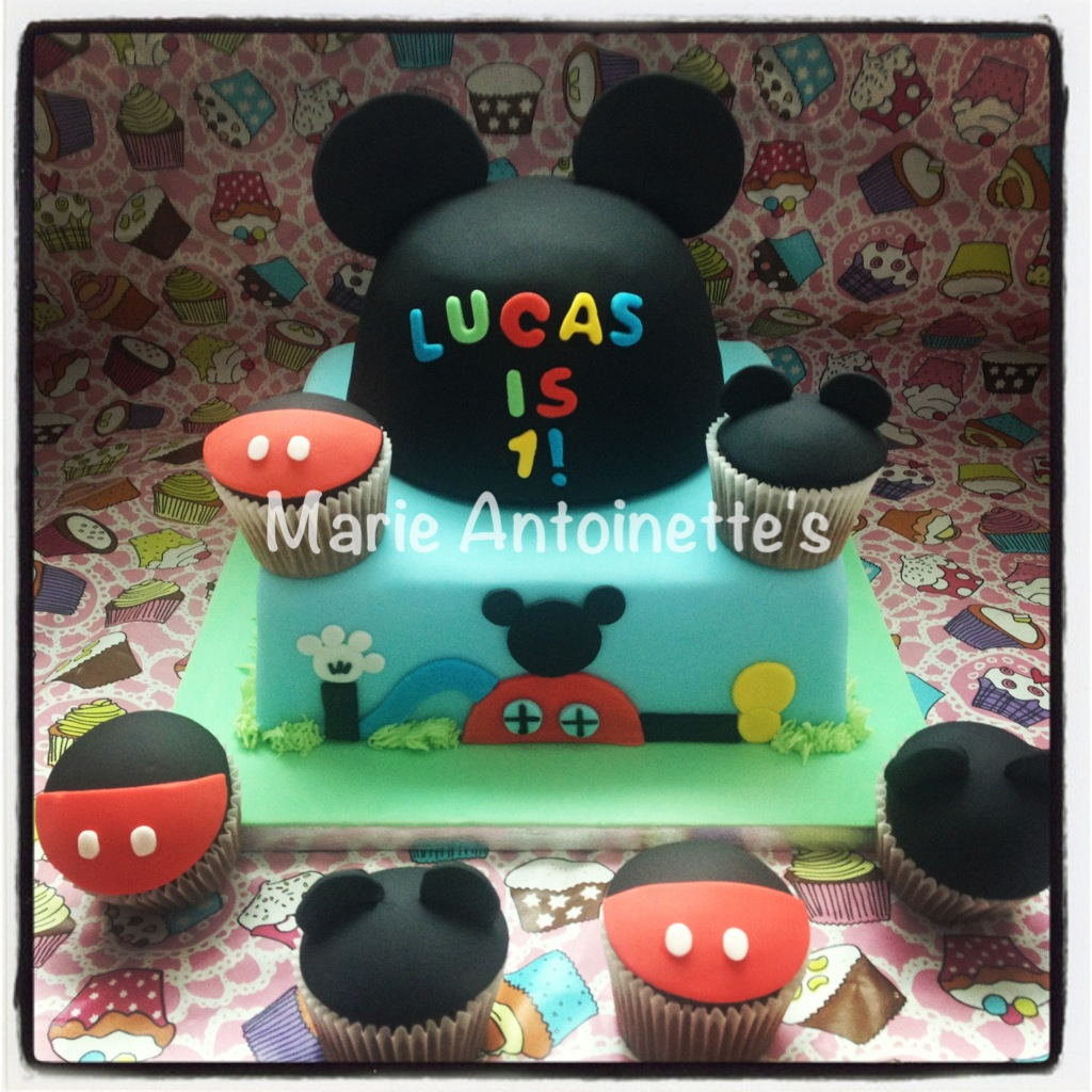 Mickey Mouse Clubhouse Birthday Cake