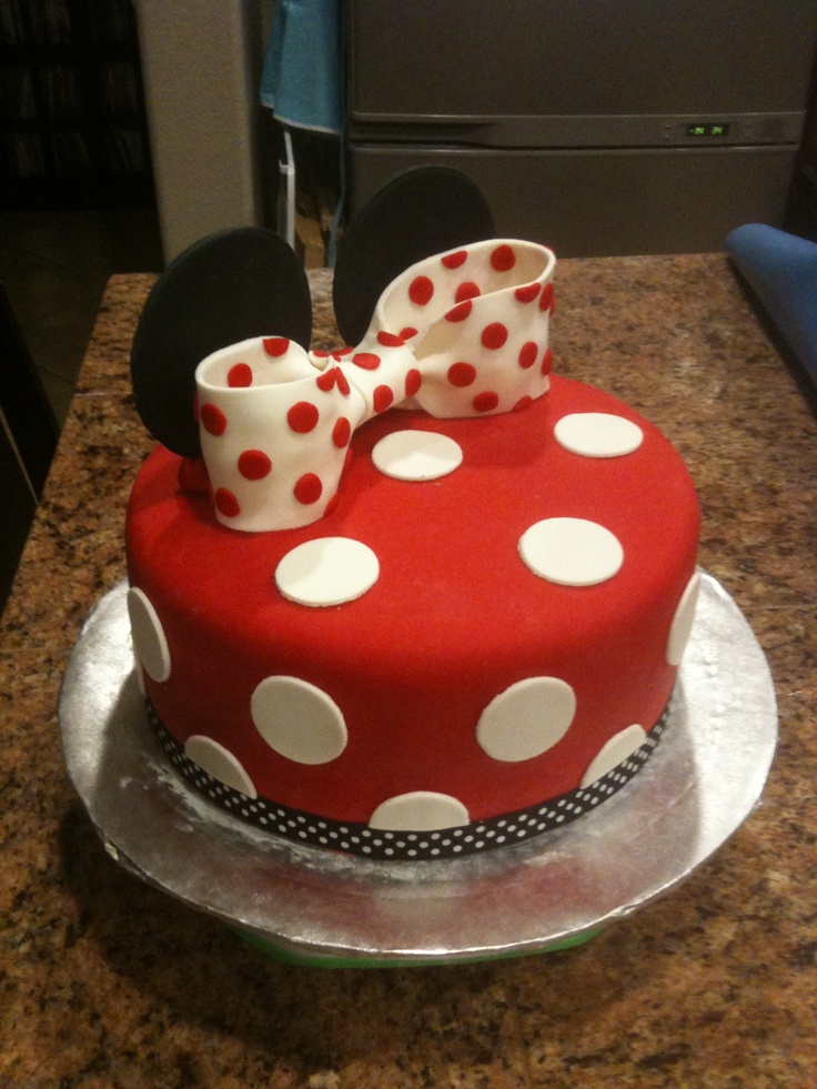 Minnie Mouse Birthday Cake Ideas