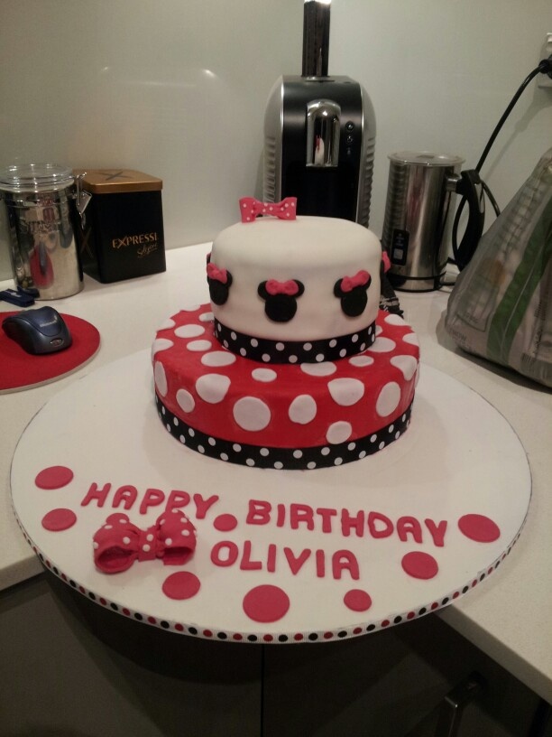 Minnie Mouse Birthday Cake Ideas