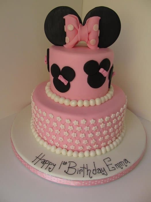 Minnie Mouse Birthday Cake