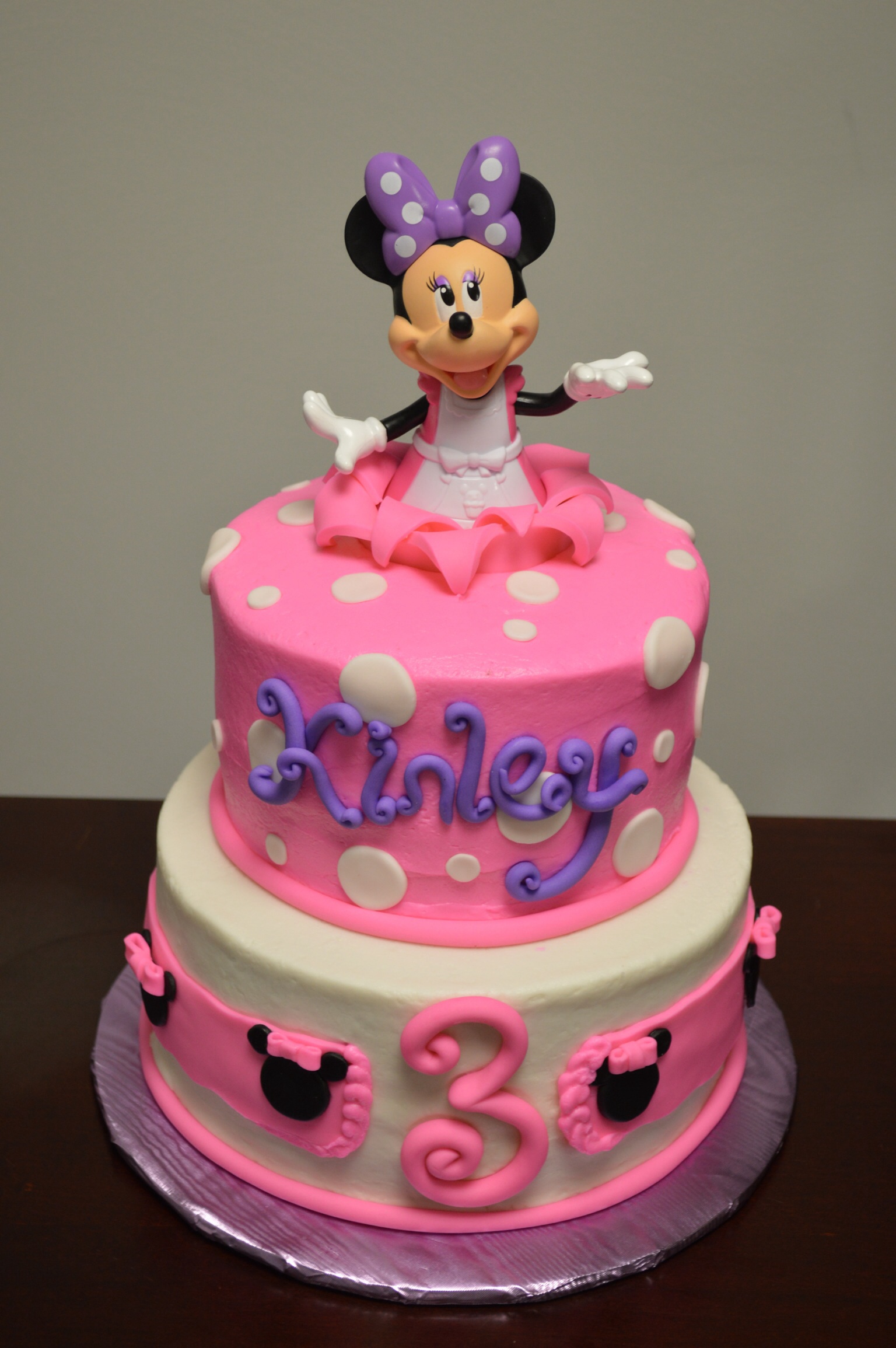 13 Photos of Minnie Mouse Birthday Cakes Pinterest