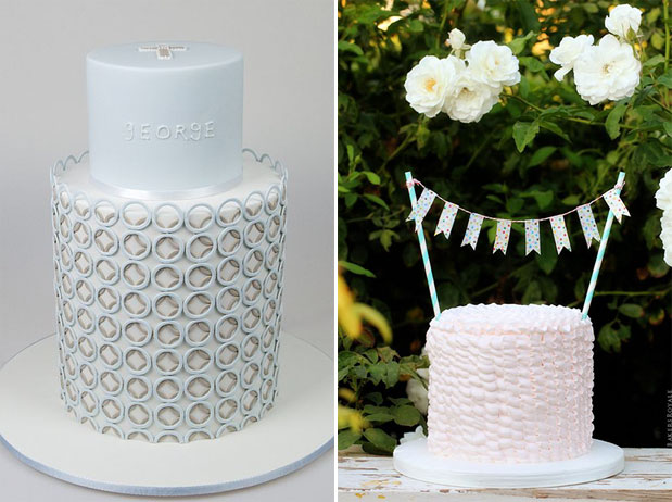 7 Photos of Modern Christening Cakes