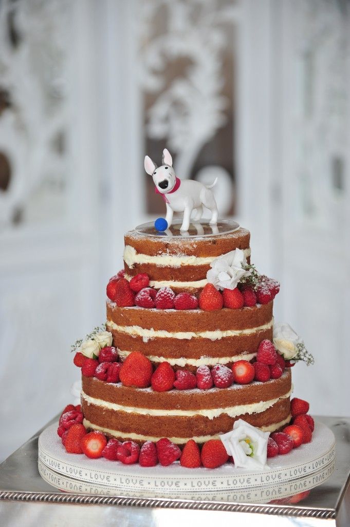 Naked Wedding Cake