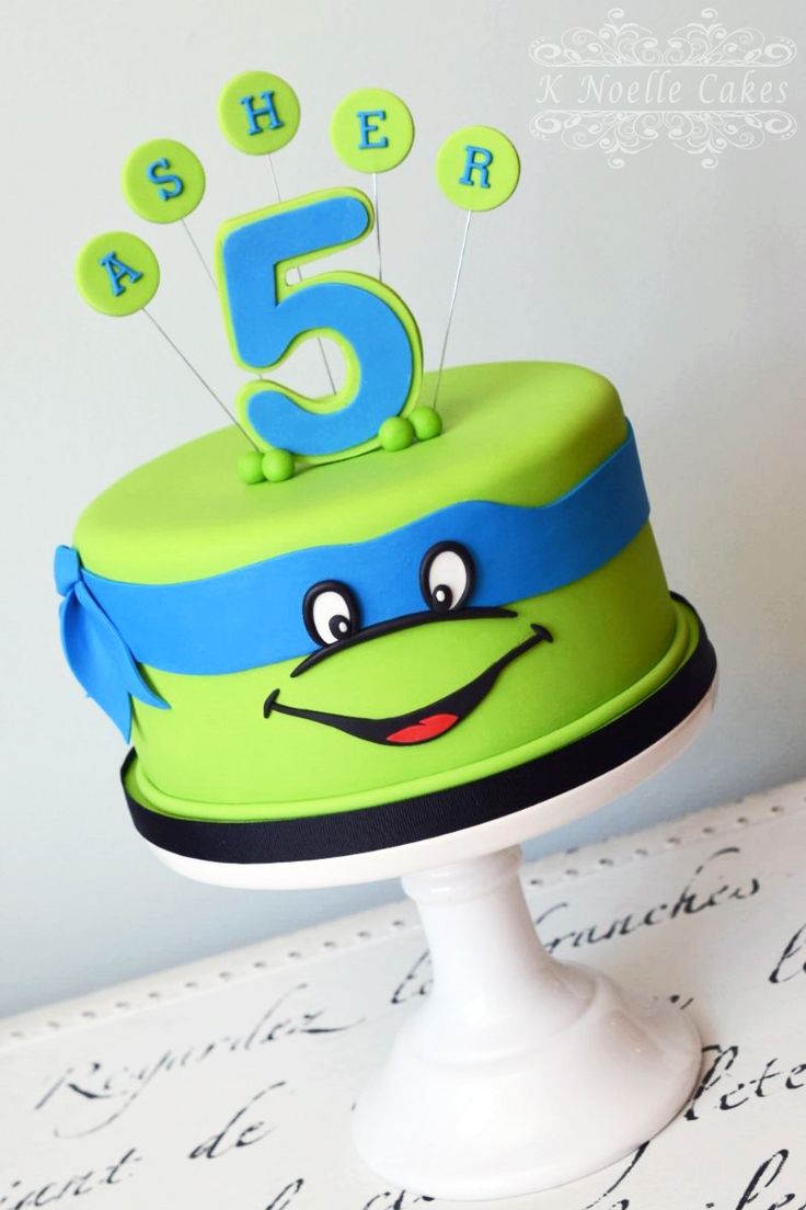 Ninja Turtle Birthday Cake Ideas