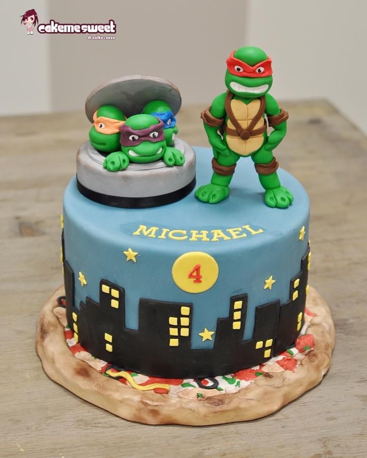 Ninja Turtle Birthday Cake Ideas