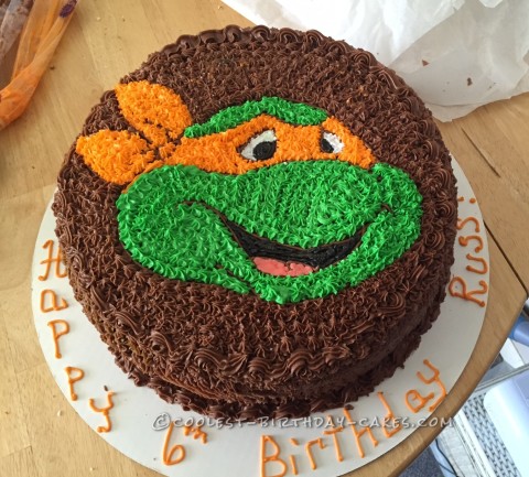 Ninja Turtle Birthday Cake