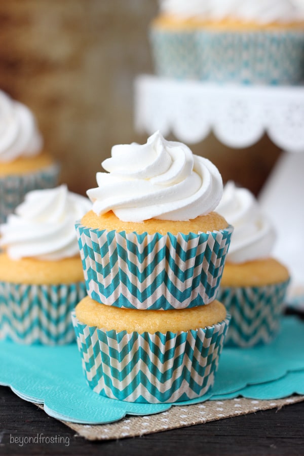 Orange Creamsicle Cupcakes