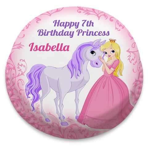 Pink Princess Birthday Cake