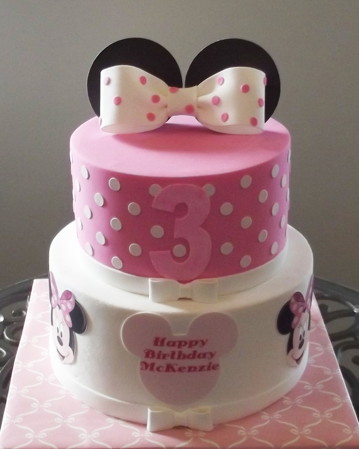 Pinterest Minnie Mouse Birthday Cakes