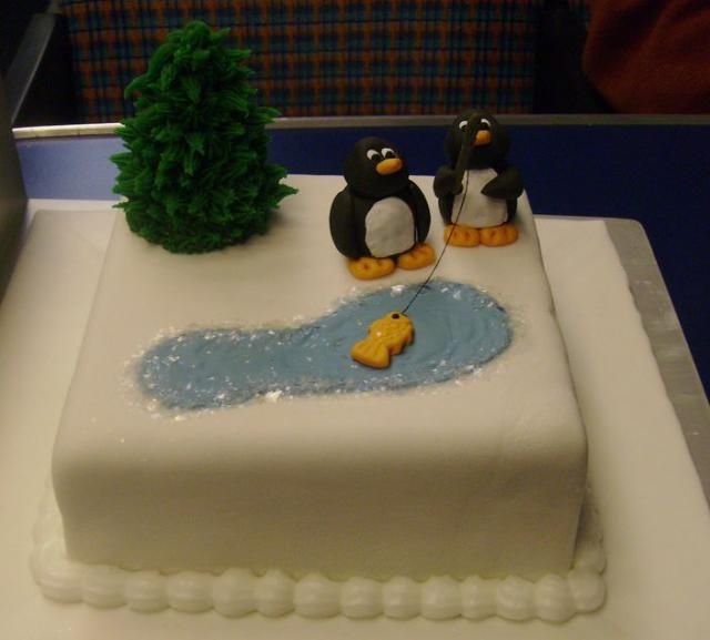 Really Cute Christmas Cake