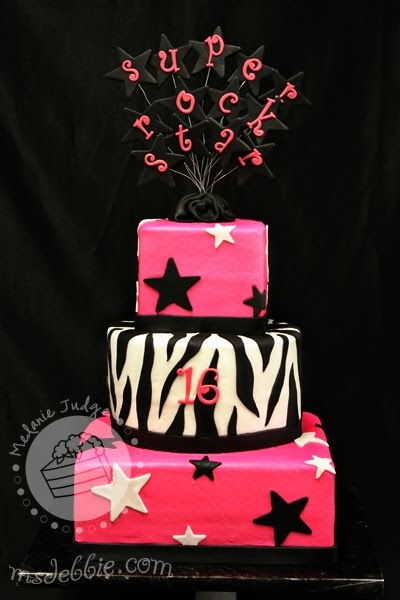 Rock Star Birthday Cake