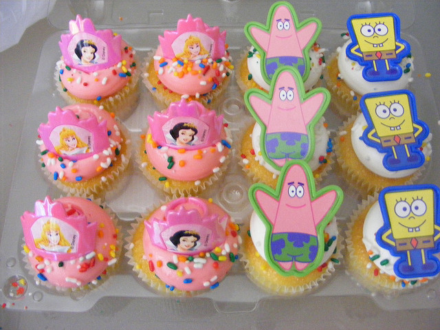 School Birthday Cupcakes