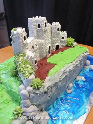 Scottish Castle Birthday Cake