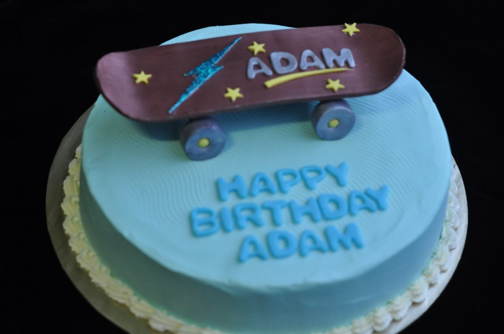 Skateboard Birthday Cake Ideas