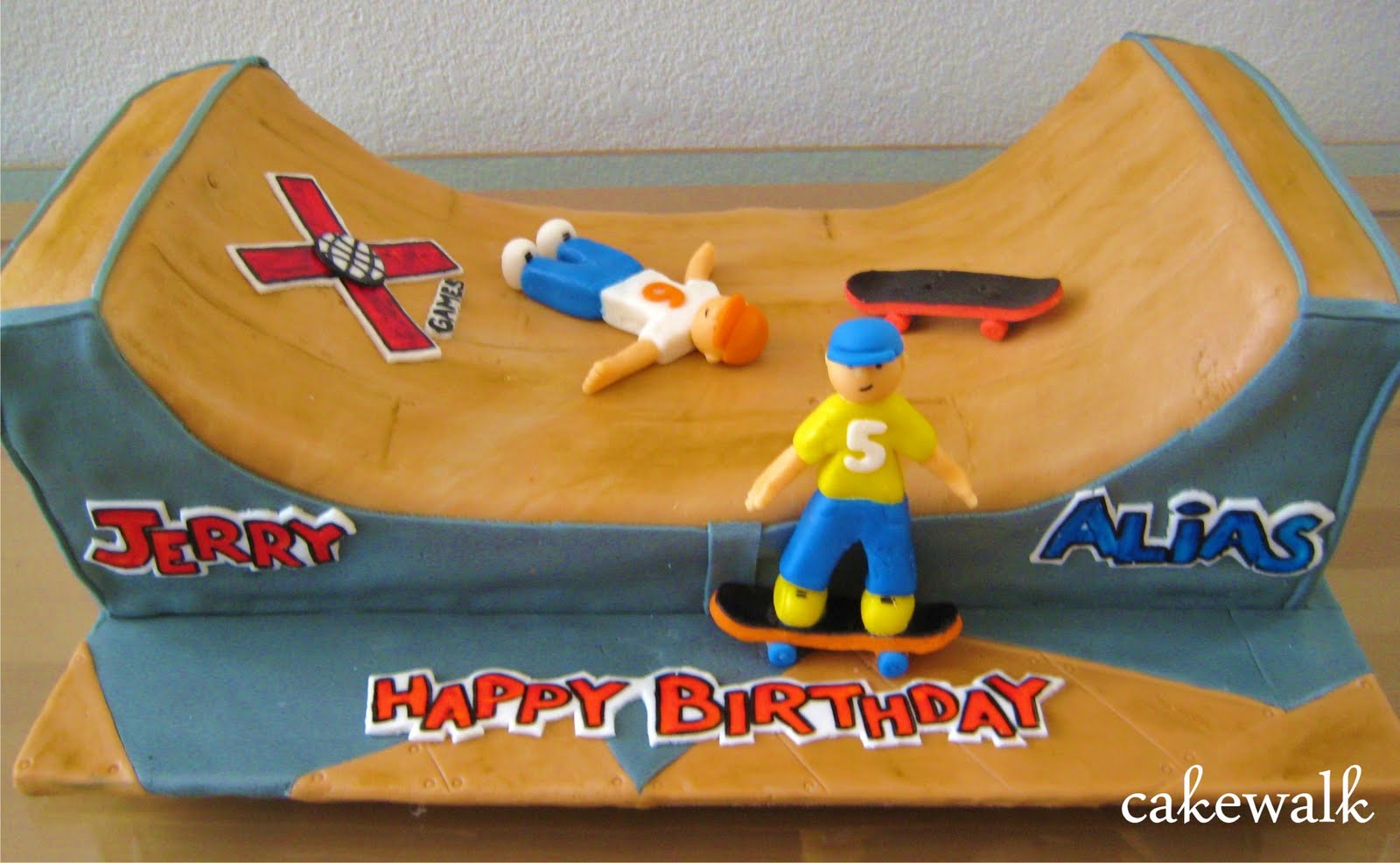 Skateboard Birthday Cake Ideas