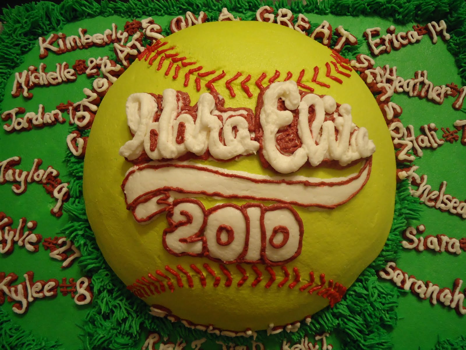 Softball Cake