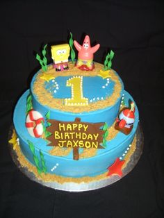 Spongebob Birthday Cake