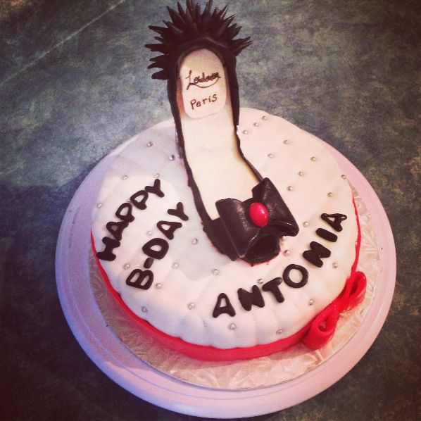 Stiletto Birthday Cake