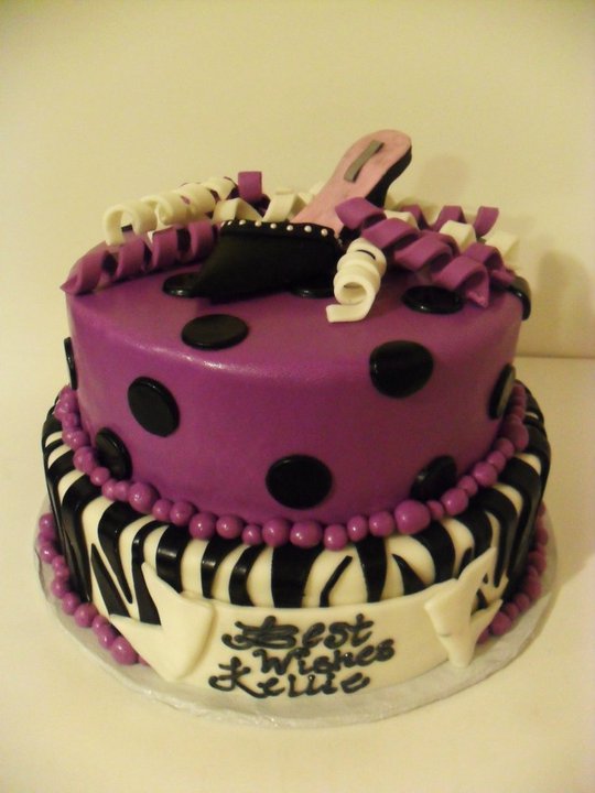 Stiletto Happy Birthday Cake