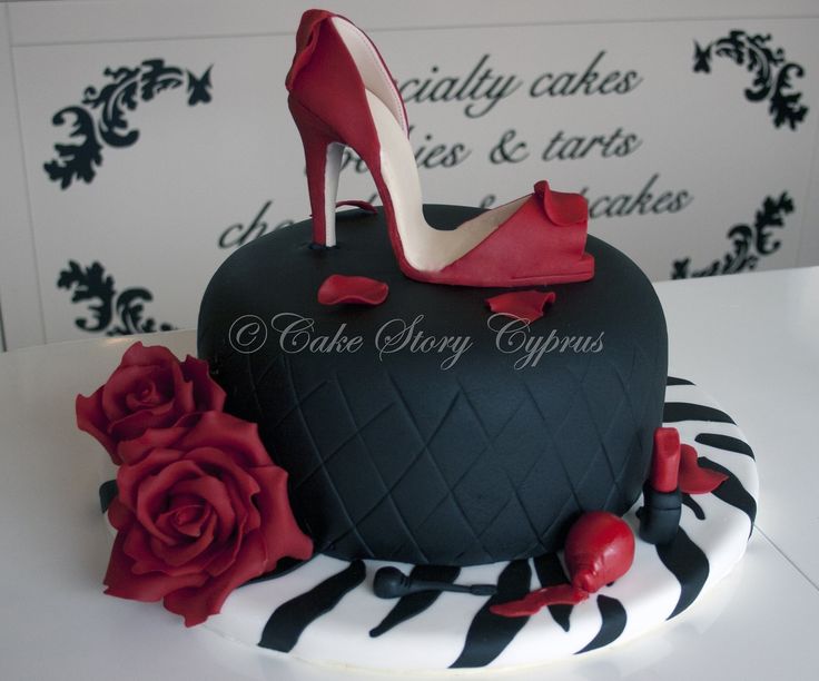 Stiletto Shoe Birthday Cake