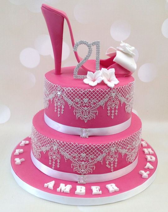 Stiletto Shoe Birthday Cake