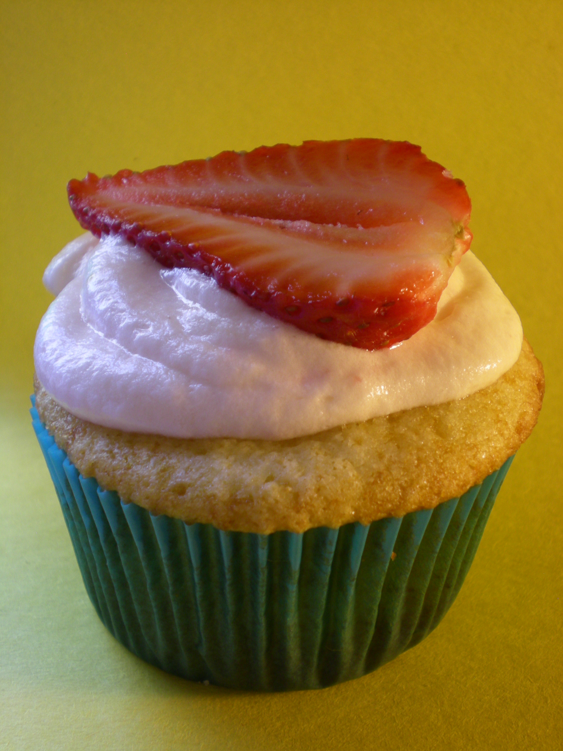 Strawberry Cupcakes with Cream Cheese Frosting