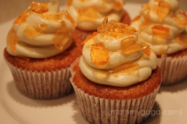 Sunkist Orange Soda Cupcakes