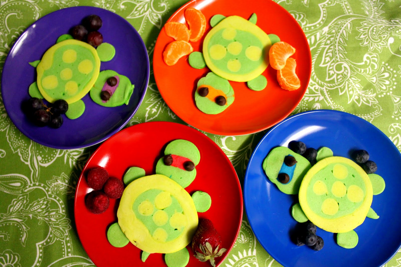 Teenage Mutant Turtle Pancakes