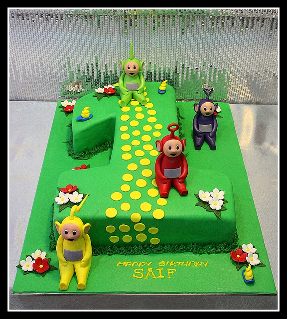 Teletubbies Birthday Cake