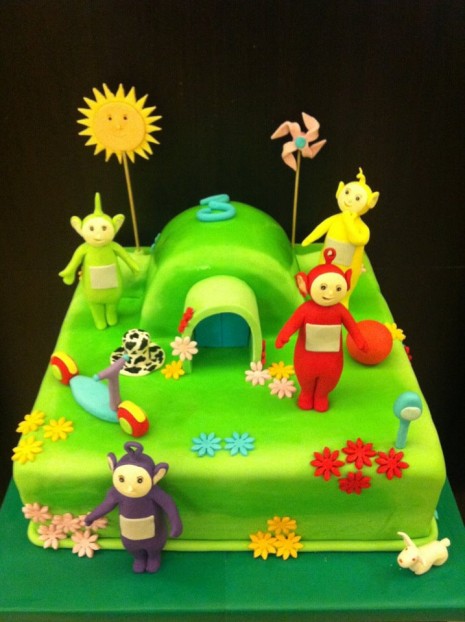 Teletubbies Birthday Cake